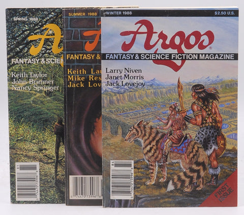 Argos: Fantasy & Science Fiction 1988 All 3 issues, by Various
