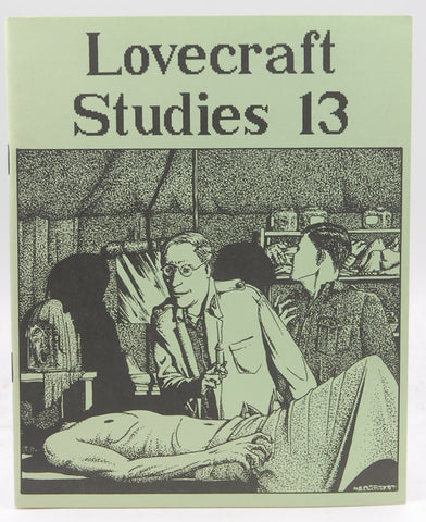 Lovecraft Studies 13, by David E. Schultz Will Murray H. P. Lovecraft