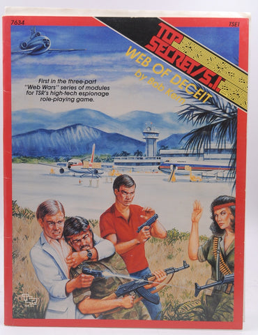 Web of Deceit (Top Secret Adventure TSE1), by Kern, Bob