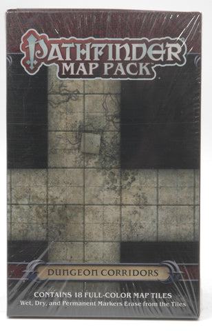 Pathfinder Map Pack Dungeon Corridors New, by Staff