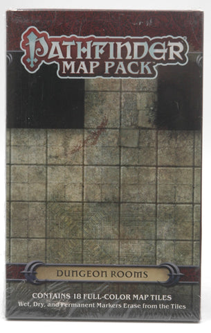 Pathfinder Map Pack Dungeon Rooms New, by Staff
