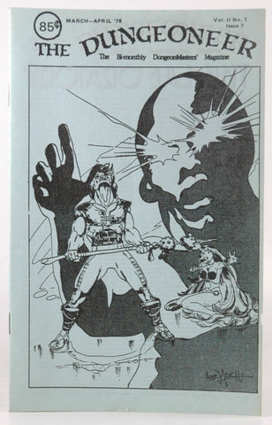 The Dungeoneer #7 March-April 1978 VG++, by