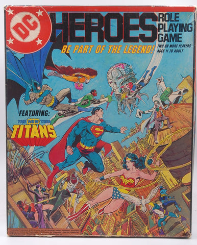 Title: DC Heroes Role Playing Game (box set), by