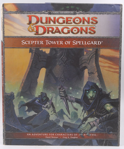Scepter Tower of Spellgard: (D&D 4.0 RPG, Forgotten Realms Adventure FR1), by Greg Vaughan,David Noonan