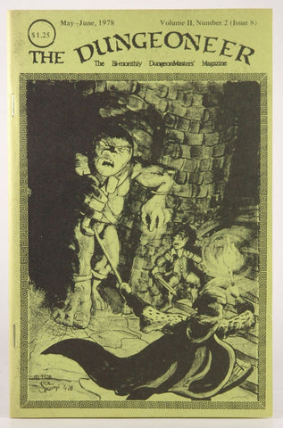 The Dungeoneer Issue 8 May-June 1978 VG++, by
