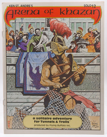 Arena of Khazan (Tunnels & Trolls Solitaire Dungeon 12) (Solo dungeon adventures), by St. Andre, Ken