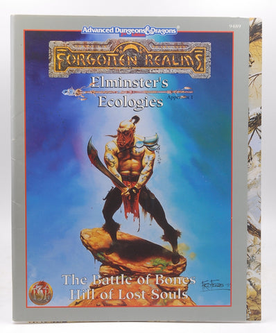 AD&D Elminster's Ecologies Battle of Bones HIll of Lost Souls, by Staff