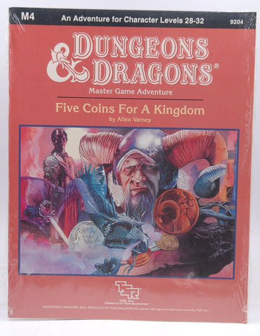 Five Coins for a Kingdom (Dungeons & Dragons Module M4) by Allen Varney (1987-06-02), by