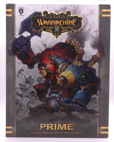 Warmachine Prime Core Rulebook Mini RPG Combat VG++, by Matt Wilson