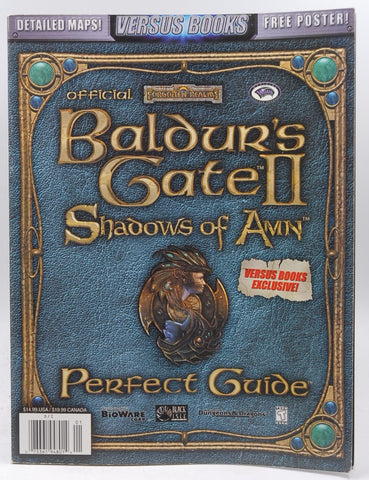 Baldur's Gate II: Shadows of Amn (2000) Perfect Guide (Versus Books), No Poster, by Various