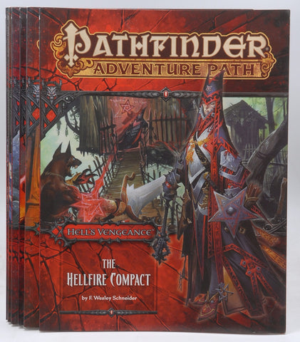 Hell's Vengeance Pathfinder Adventure Path 1-6 RPG VG++, by Various