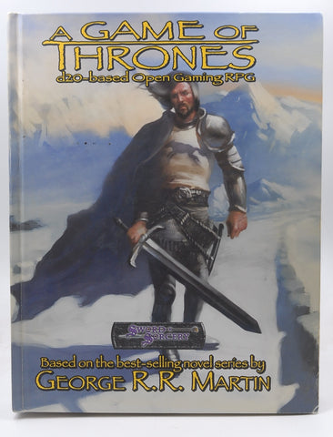 d20 A Game of Thrones RPG D&D S&S w/Map, by Signed