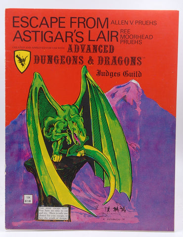 Escape from Astigar's Lair  (AD&D/Advanced Dungeons & Dragons), by Ree Moorhead Pruehs, Allen V. Pruehs