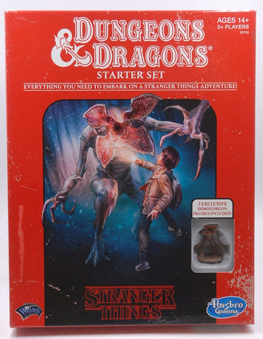 D&D 5th Ed Stranger Things Dungeons & Dragons Starter Set, by Staff