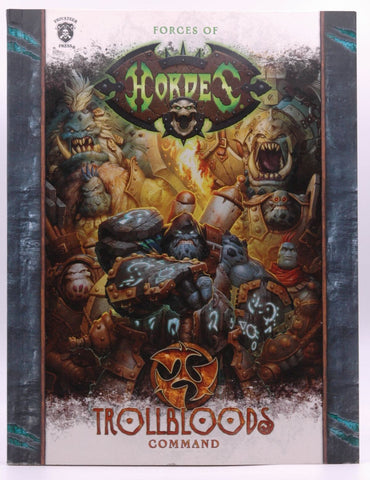 Hordes Trollbloods Command SC VG++, by Matt Wilson