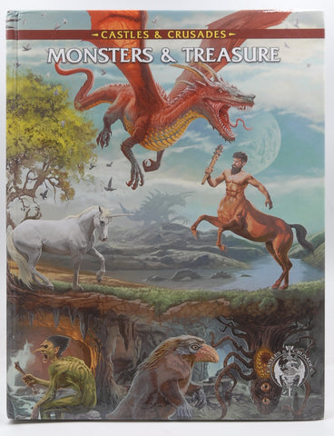 Castles & Crusades RPG Monsters & Treasure VG++, by Staff