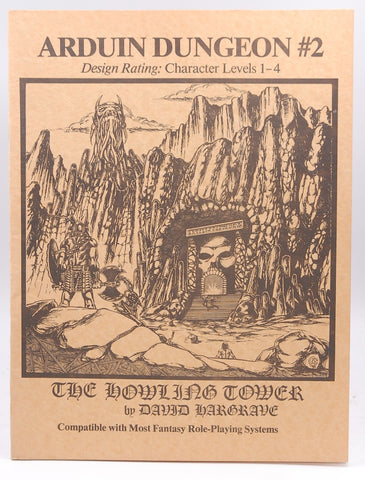 Arduin Dungeon #2 : The Howling Tower, by david Hargrave