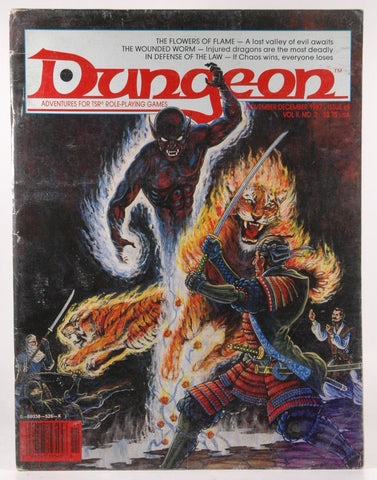 Dungeon Adventures Magazine, Issue #8 (November/December 1987), by