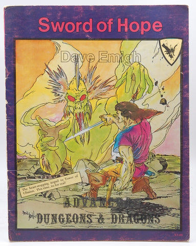 Advanced Dungeons and Dragons : Sword of Hope, by Emigh, Dave