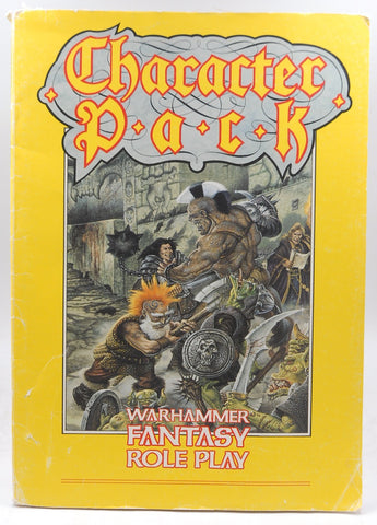 Warhammer Fantasy Roleplay Character Pack (Warhammer), by Graeme Davis