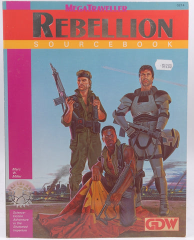 MegaTraveller: Rebellion Sourcebook (Book No. 0214), by Miller, Marc W.