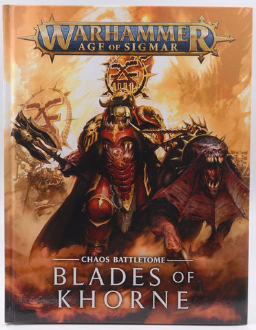 Warhammer: Age of Sigmar: Chaos Battletome: Blades of Khorne, by Staff