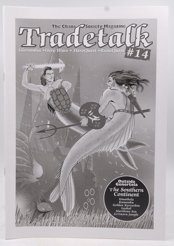 Glorantha Chaos Society Tradetalk Magazine #14 HQ RQ RPG, by Various