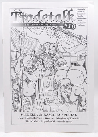 Glorantha Chaos Society Tradetalk Magazine #10 HQ RQ RPG, by Various
