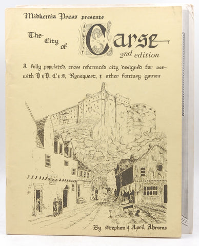 Midkemia Press The City of Carse 2nd Ed, by Stephen Abrams, April Abrams