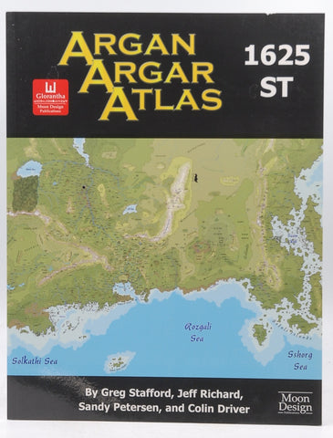 Argan Argar Atlas 1625 ST- Guide to Glorantha, by Grag Stafford and others