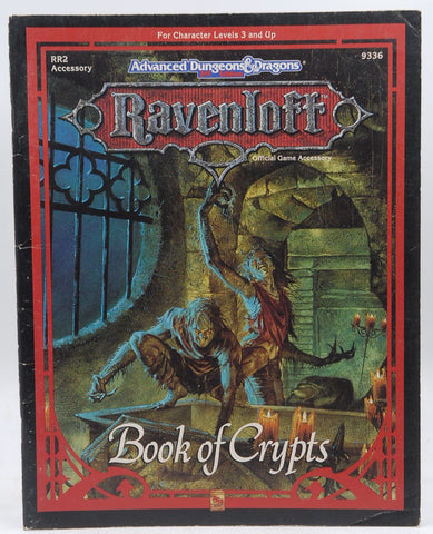 AD&D 2e Book of Crypts VG++, by Staff