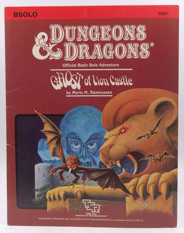 Ghost of Lion Castle (Dungeons & Dragons module BSOLO), by Merle M. Rasmussen