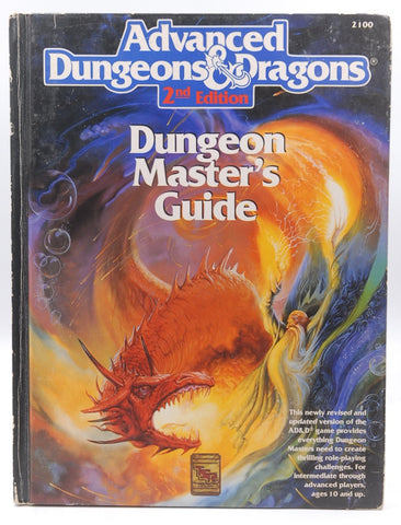 AD&D 2e Dungeon Master's Guide G+, by Staff