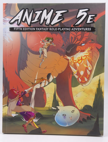 Anime 5E: Fifth Edition Fantasy RPG (JPG815), by Mark MacKinnon