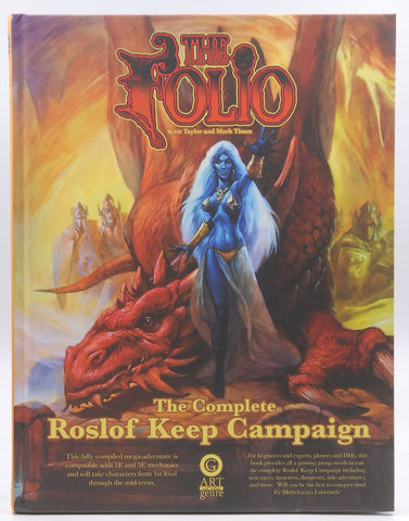 D&D 1e and 5e The Folio The Complete Roslof Keep Campaign RPG, by Scott Taylor