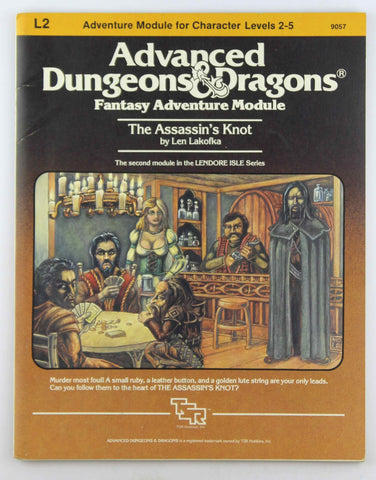The Assassin's Knot (Advanced Dungeons & Dragons Module L2), by Len Lakofka  
