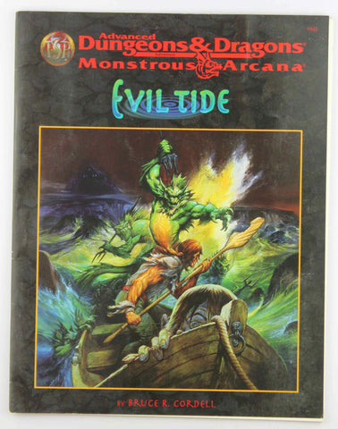 Evil Tide (Advanced Dungeons & Dragons/Monstrous Arcana Accessory), by Cordell, Bruce R.  