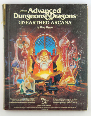AD&D Unearthed Arcana Play Copy, by Gary Gygax  