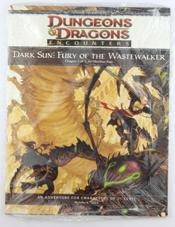 1/3 D&D Encounters 4e Dark Sun Fury of the Wastewalker Flight to Tyr SW, by Tulach  