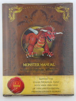AD&D Monster Manual Gygax Memorial Fund Limited SW, by Gary Gygax  