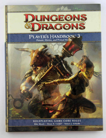 D&D 4e Player's Handbook 3 VG, by Mearls, et al  