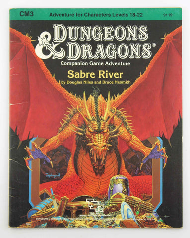 Sabre River (Dungeons & Dragons, CM3), by Bruce Nesmith, Douglas Niles  