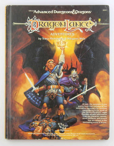 Dragonlance Adventures (Advanced Dungeons and Dragons), by Tracy Hickman, Margaret Weis  