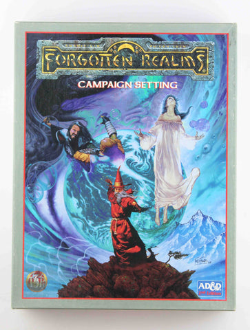 AD&D Forgotten Realms Campaign Setting 1085 VG+, by Greenwood, et al  