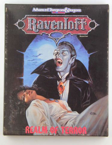 AD&D 2e Ravenloft Realm of Terror VG+, by Various  