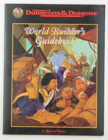 World Builder's Guidebook (Advanced Dungeons & Dragons), by Baker, Richard L.  