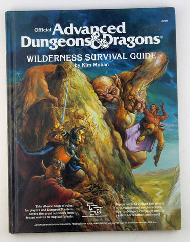Official Advanced Dungeons and Dragons: Wilderness Survival Guide, by Kim Mohan  