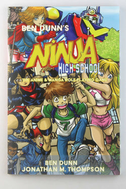 Ben Dunn's Ninja High School, by Ben Dunn, Jonathan M Thompson Signed 