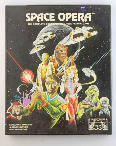 Space Opera Complete Sci Fi RPG Box Set, by Various  