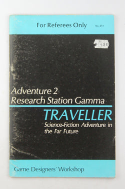 Traveller RPG Adventure 2 Research Station Gamma, by Various  